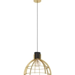 Riippuvalaisin EGLO Stillington 40W Ø41,5cm kulta/musta