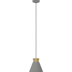 Riippuvalaisin EGLO Twicken 40W Ø22cm harmaa/kulta