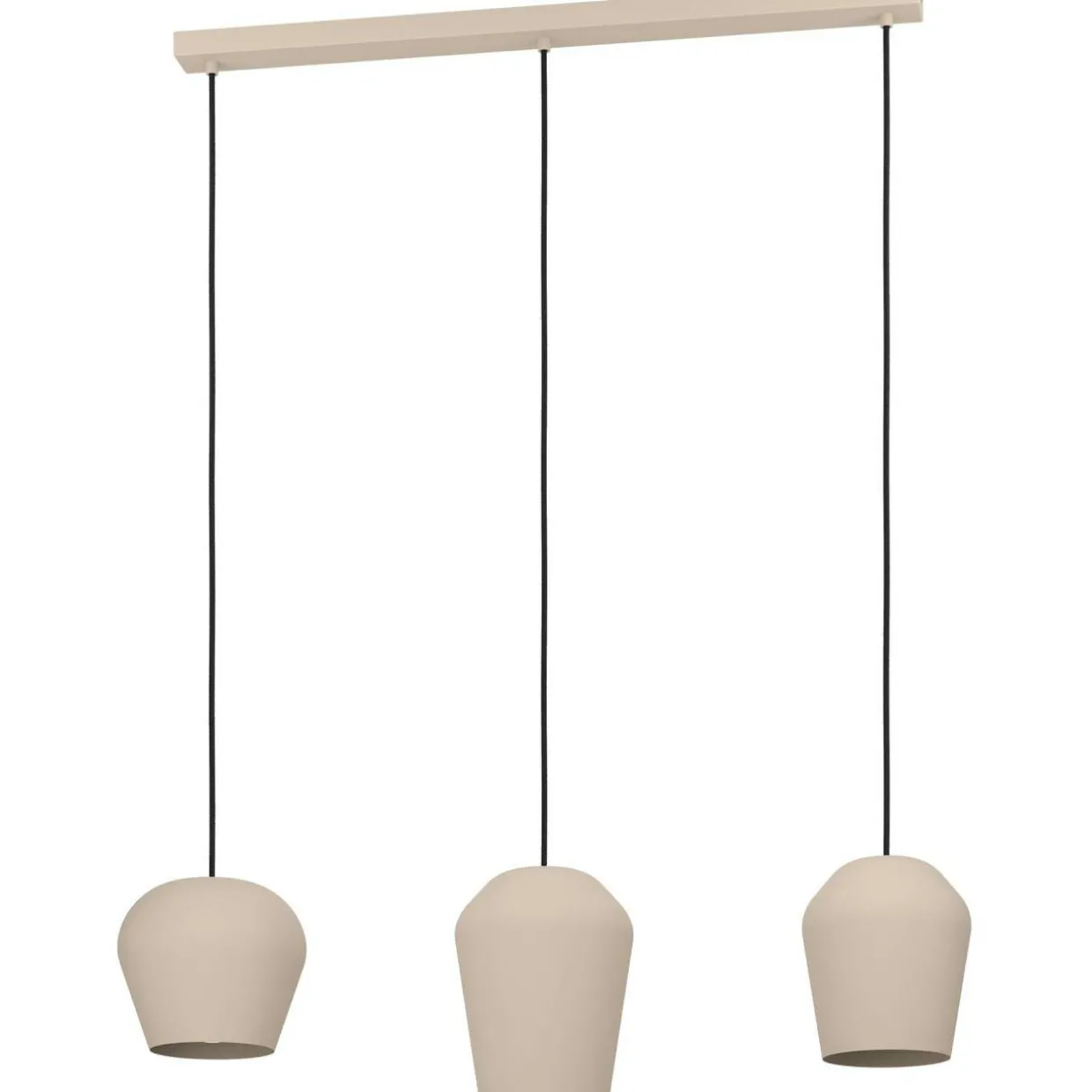 Riippuvalaisin 3-os EGLO Cambaito 3x40W 89,5x19,5cm hiekka