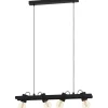 Riippuvalaisin 4-os EGLO Plimsoll 4x15W 77x9,5cm musta