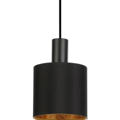 Riippuvalaisin 4-os EGLO Zaragoza 4x28W 92,5x16cm musta/kulta