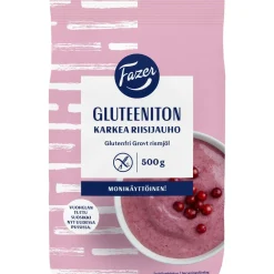 Riisijauho Fazer Gluteeniton 500 g karkea