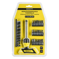 Räikkäväänninsarja, 31 osaa, T-kahva