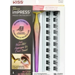 Ripsitupsut Kiss Impress Press-on Voluminous
