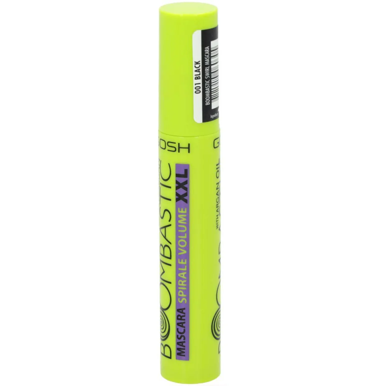 Ripsiväri, Gosh 13 ml Boombastic XXL Swirl Volume #001 Black