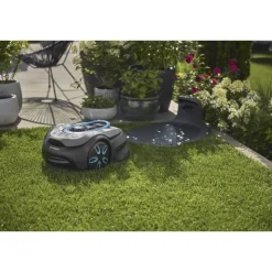 Robottiruohonleikkuri Gardena smart SILENO sense 400, rajalangaton