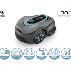 Robottiruohonleikkuri Gardena smart SILENO sense 600, rajalangaton