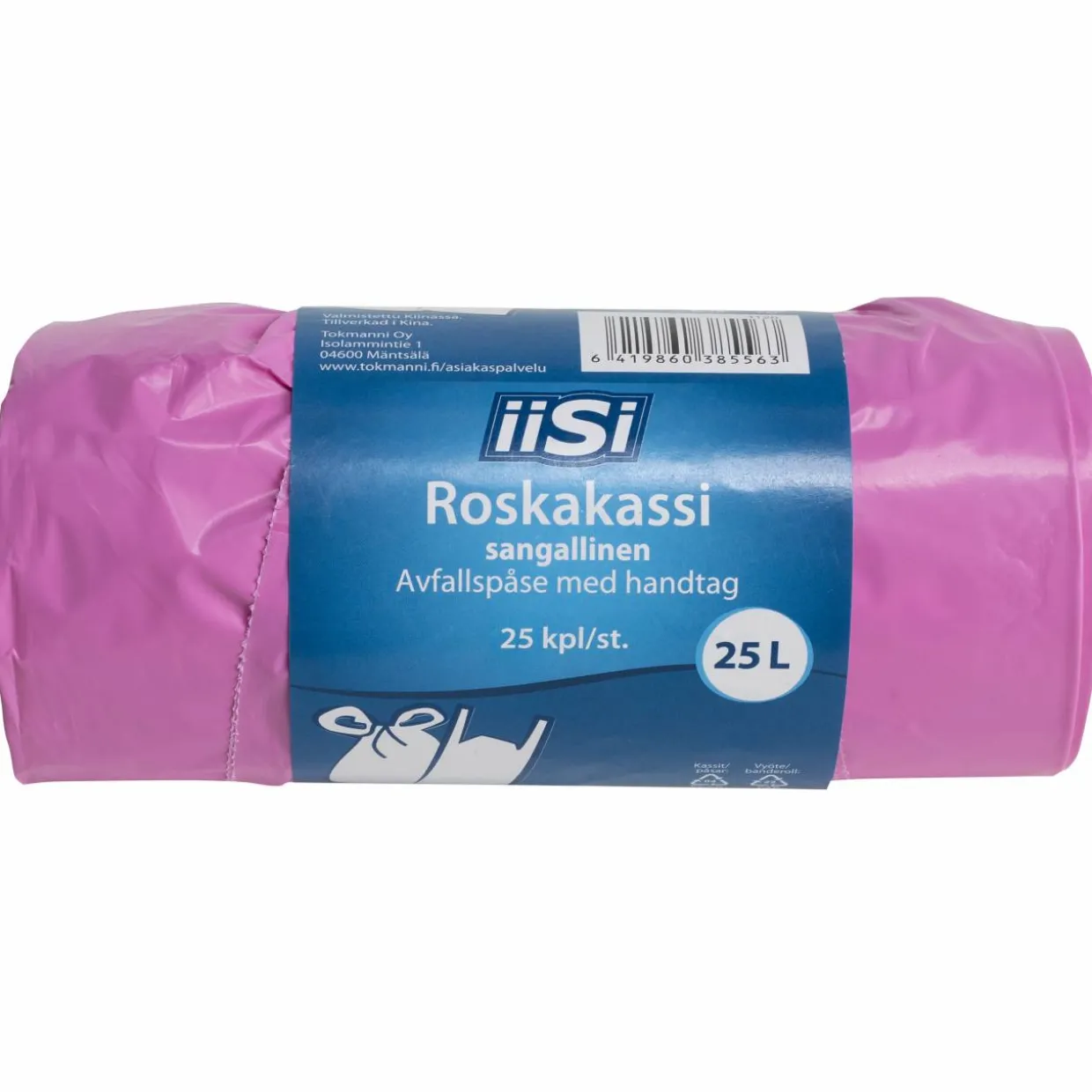 Roskakassi Iisi 25 L /25 kpl, eri värejä