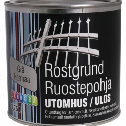 Ruostepohjamaali 0,75 l harmaa