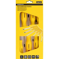 Ruuvimeisselisarja Kraft 6os