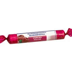 Rypälesokeripastilli 40 g Siripiri Vadelma