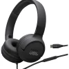 Sankakuulokkeet JBL Tune 520C USB-C, musta