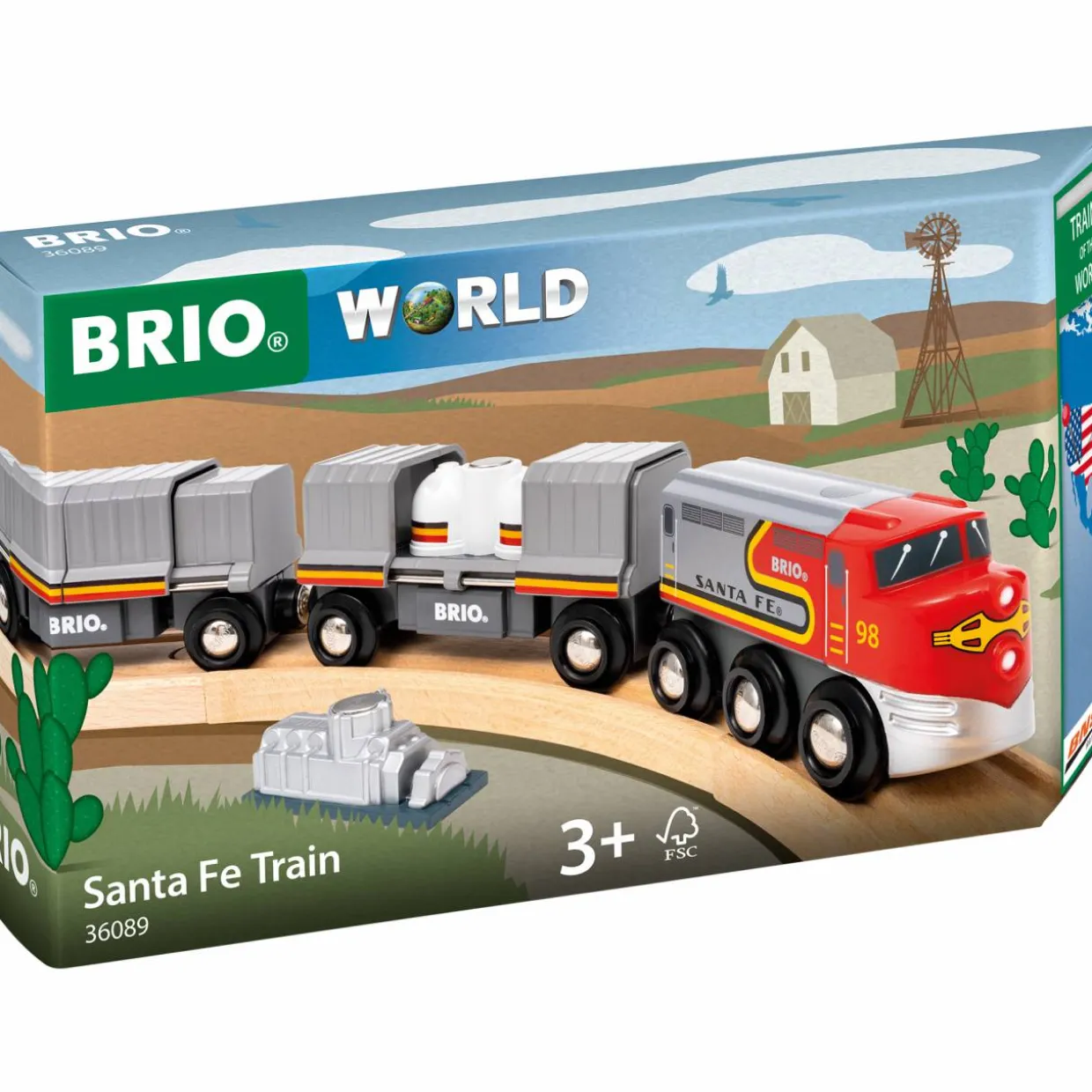 Santa Fe-juna Brio 36089 Maailman junat