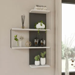 Seinähylly Chic Home 64 x 19 x 96 cm Cane