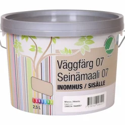 Seinämaali 07 2,5 l Mokka