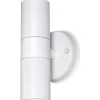 Seinävalaisin Alppila 2S IP44 GU10 Max 2 x 35 W valkoinen