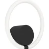 Seinävalaisin EGLO Caranacoa led 11,5W Ø26cm musta/valkoinen