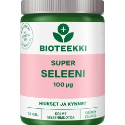 Seleeni Bioteekki 120 kpl Super 100 µg