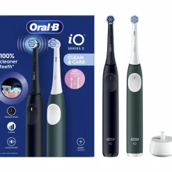Sähköhammasharja Oral-B iO2 Duo musta ja vihreä