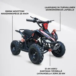 Sähkömönkijä Swoop Adventurer 1000 W