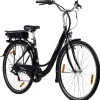 Sähköpyörä Swoop Classic 28", naisten, musta