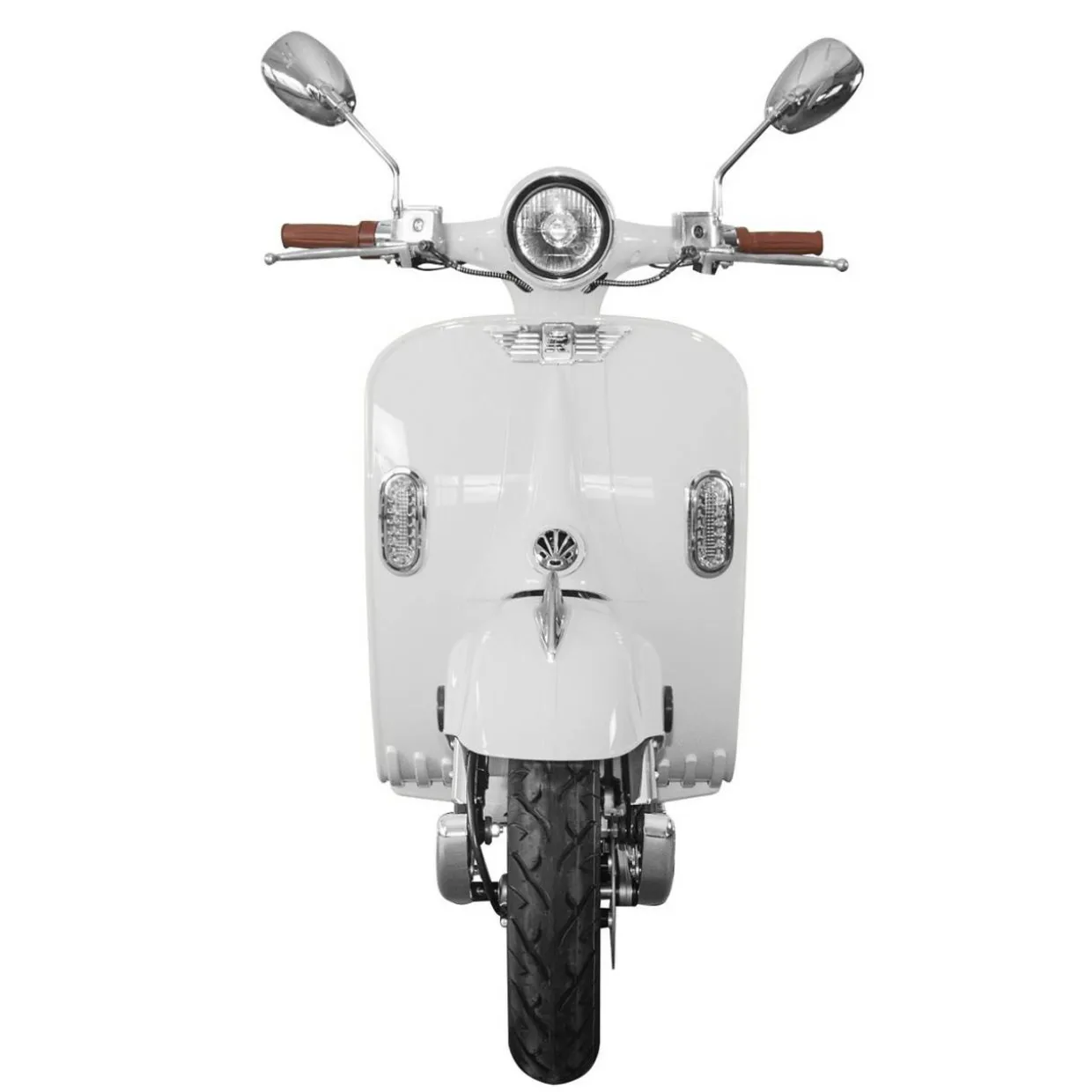 Sähköskootteri Racceway E-Century, valkoinen