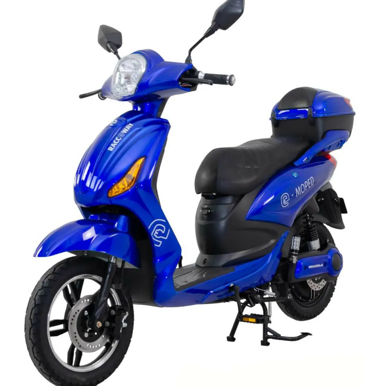 Sähköskootteri Racceway E-Moped, sininen