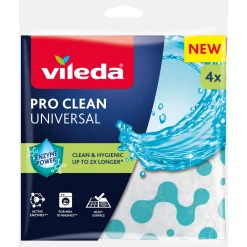 Siivousliina Vileda 4 kpl Pro Clean Universal