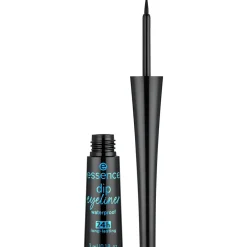 Silmänrajauskynä Essence 3 ml Dip Eyeliner Waterproof 24 h Long-Lasting 01 black