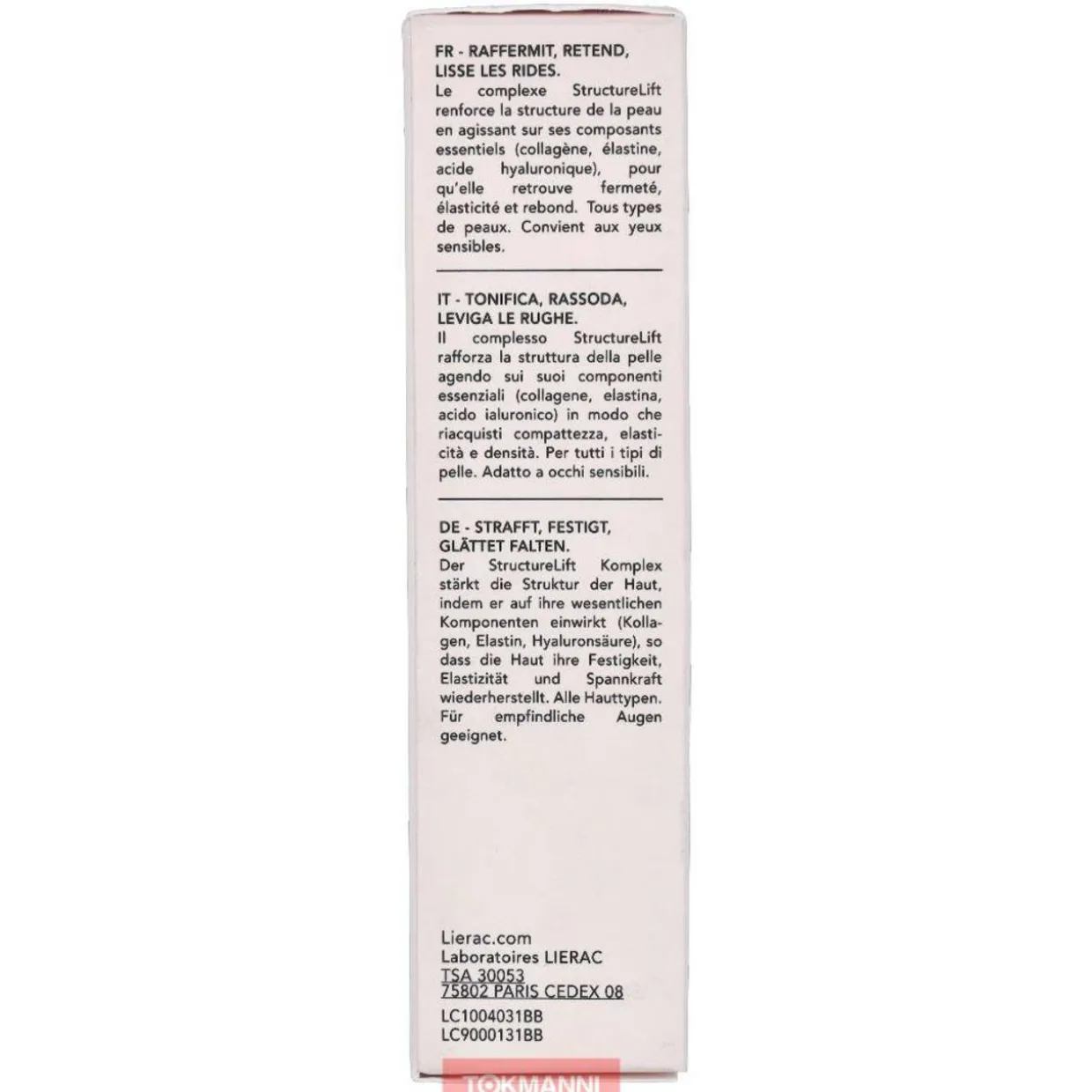 Silmänympärysvoide, Lierac Paris 15 ml Lift Integral