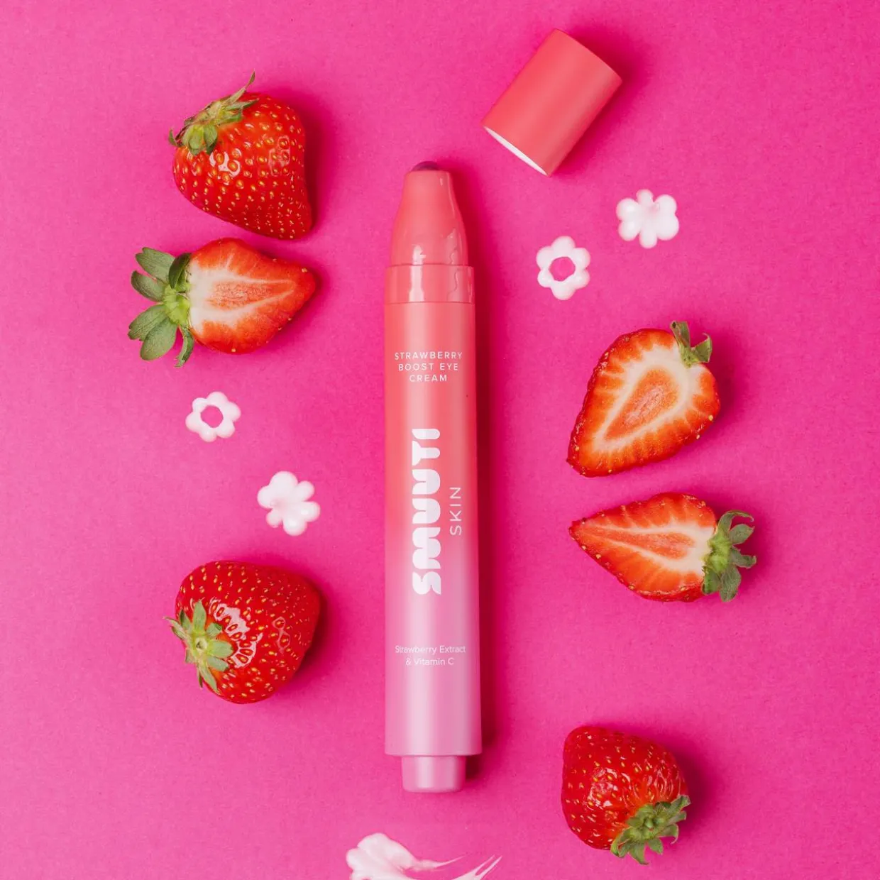 Silmänympärysvoide Smuuti Skin 15 ml Strawberry Boost
