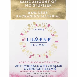 Silottava & elvyttävä yövoide Lumene LUMO 50 ml Vitality