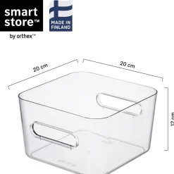 Säilytyslaatikko SmartStore M Compact Square kirkas