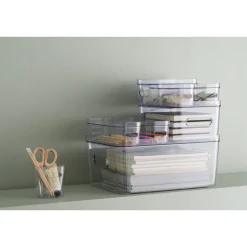 Säilytyslaatikon kansi SmartStore Compact Clear XS