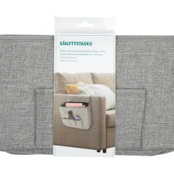 Säilytystasku 31 x 20 harmaa