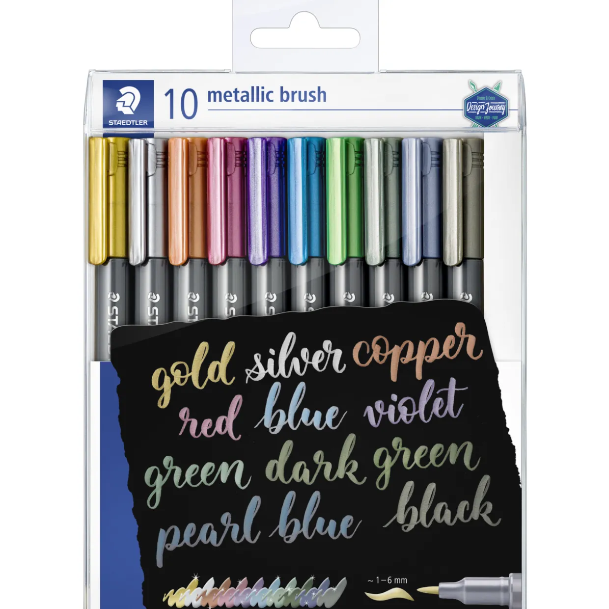 Sivellintussi Staedtler 10 kpl metalli