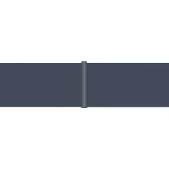 Sivumarkiisi Lykke 1,6 x 3 m(x2) kaksipuolinen, tummanharmaa