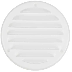 Säleikkö Europlast MR100 halkaisija 100 mm metalli valkoinen