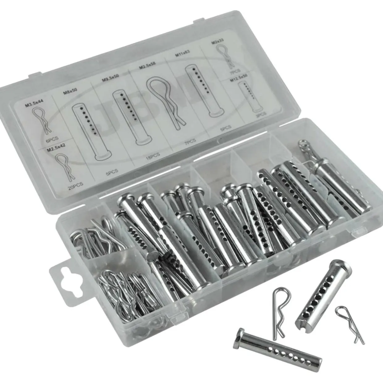 Sokkatappilajitelma 8-12,5 mm 71 osaa JBM