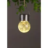 SOLAR LED-riippulasipallo RGBW