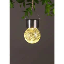 SOLAR LED-riippulasipallo RGBW