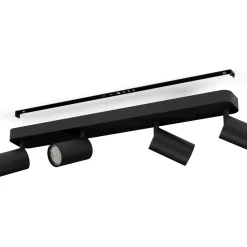 Spottivalaisin 4-os EGLO connect.z Telimbela-z led 4x4,9W 58x8cm musta