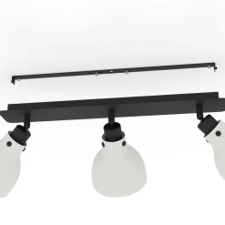 Spottivalaisin 3-os EGLO Matlock 3x40W 74x14,5cm harmaa/musta