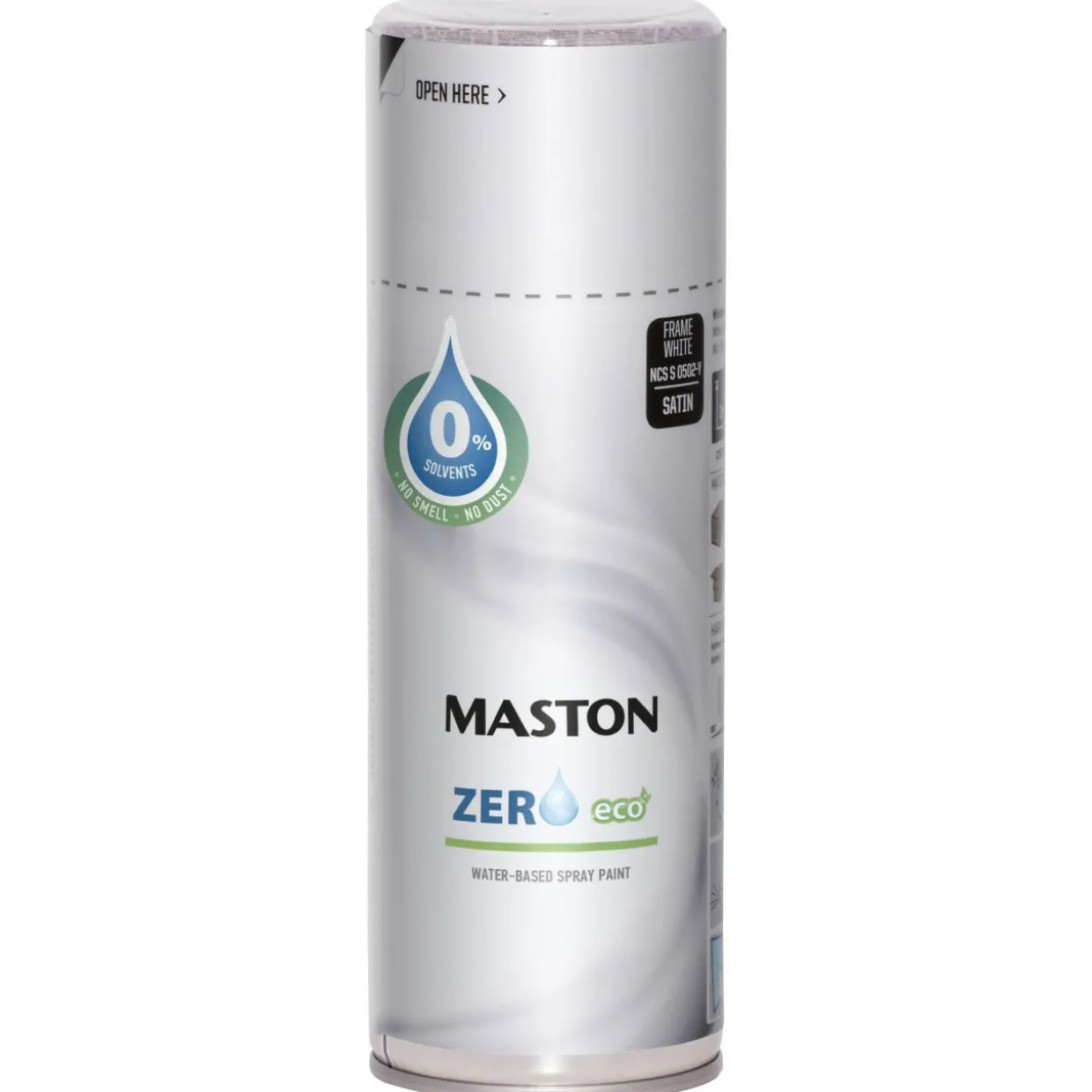 Spraymaali 400 ml Zero Listavalkoinen