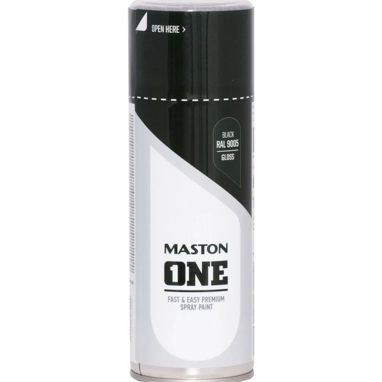 Spraymaali ONE 400 ml kiiltävä musta RAL9005