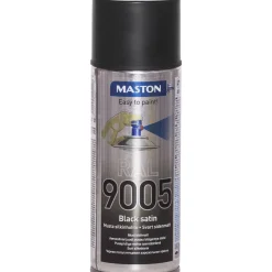 Spraymaali RAL9005 400 ml, musta silkinhohto