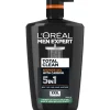 Suihkugeeli Loreal Men Expert 1 l Pure Carbon Total Clean