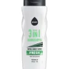 Suihkusaippua Pisara 400 ml 3in1 Fresh