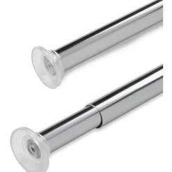 Suihkuverhotanko Kotikulta 125-220 cm hopea