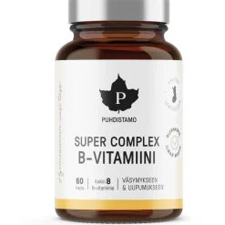 Super Complex B-vitamiini Puhdistamo 60 kpl 27 g
